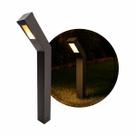 Poste Balizador de Jardim em Alumínio Marrom P/ T40 Starlumen ST3152