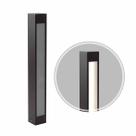 Poste Balizador De Jardim Externo Marrom + T8 60cm Luz Fria Starlumen St2946 Poste Balizador De Jardim Externo Marrom + T8 60cm Luz Fria Starlumen St2946