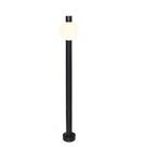 Poste Balizador de Jardim Orbital Preto 74,5cm Led 12W 3000K Bivolt Poste Balizador de Jardim Orbital Preto 74,5cm Led 12W 3000K Bivolt