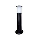 Poste Balizador Decorativo York 55cm Preto Plaslumi