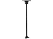 Poste Balizador Eclipse 12W 3000K Preto 2 Modos Fixação Gaya