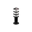 Poste Balizador Germany Oriental 35cm E27 Bivolt Preto Fosco