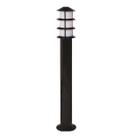 Poste Balizador Jardim Oriental 3 Aletas 35 cm Preto Germany Poste Balizador Jardim Oriental 3 Aletas 35 cm Preto Germany