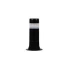 Poste Balizador Luminária Aura Casa Sítio Jardim 25cm Preto