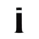 Poste Balizador Luminária Aura Casa Sítio Jardim 35cm Preto