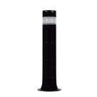 Poste Balizador Luminária Aura Casa Sítio Jardim 45cm Preto