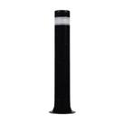 Poste Balizador Luminária Aura Casa Sítio Jardim 55cm Preto