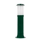 Poste Balizador Luminária Casa Sítio Jardim 35cm Verde