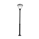 Poste Colonial De Jardim Floripa Led Alumínio Fundido 484cm
