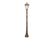 Poste Colonial Genebra para Jardim de Alumínio 1,97m Poste Colonial Genebra para Jardim de Alumínio 1,97m