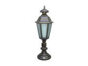 Poste Colonial Italiano para Jardim Em Tubo De Alumínio 92cm