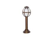 Poste Colonial Montividéu para Jardim Tubo de Alumínio 57cm