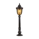 Poste de Jardim Colonial Dom Pedro II Preto 80cm 1E27