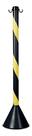 Poste Haste Fila Cld - Pedestal Plástico Listrado 90cm Poste Haste Fila Cld - Pedestal Plástico Listrado 90cm
