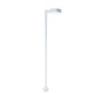Poste Jardim LED Redondo Externo Alumínio Luz Neutra 4000k