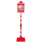 Poste Natalino 124cm Com Luz Músicas e Movimento Bivolt