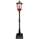 Poste Natalino 1,85cm Com Luz / Músicas / Movimentos USB -Bivolt