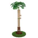 Poste para arranhar gatos Woochpet com 90 cm de altura com corda e bola de sisal