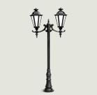 Poste Para Jardim Aluminium Preto 2,30m 19000/2