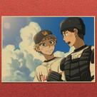 Pôster Ace of Diamond com impressão artística vintage de beisebol 20x30cm Pôster Ace of Diamond com impressão artística vintage de beisebol 20x30cm