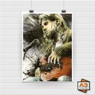 Poster Adesivo Banda Nirvana A4 (21cm x 30cm)
