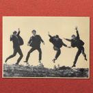 Pôster Arte de música rock vintage dos Beatles 20x30cm em ferro