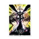 Pôster, arte de parede, imagem, decoração de casa, F Death Note, anime