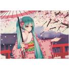 Pôster: arte de parede, pintura decorativa, Hatsune Miku Retro Anime