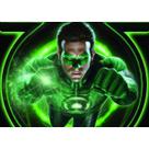 Pôster: arte de parede, pintura decorativa, lanternas verdes, anime retrô Pôster: arte de parede, pintura decorativa, lanternas verdes, anime retrô