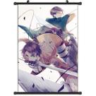Pôster artístico Attack On Titan Levi 40x60cm em tecido+plásticos Pôster artístico Attack On Titan Levi 40x60cm em tecido+plásticos