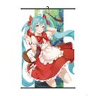 Pôster artístico Pôster de parede Hatsune Miku 40x60cm de tecido+plástico