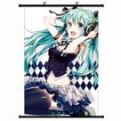 Pôster artístico Pôster de parede Hatsune Miku 40x60cm de tecido+plástico