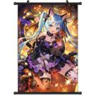 Pôster artístico Pôster de parede Hatsune Miku 40x60cm de tecido+plástico