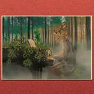 Pôster Beastars Vintage Anime Louis Art Painting 20x30cm