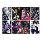 Poster Butlers Anime Art, 8 unidades/lote, preto, papel de 29 x 42 cm