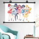 Pôster com arte de parede Zombie Land Saga Idol 40x60cm em tecido