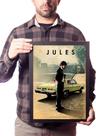 Poster Com Moldura A3 Car Legends Jules Pulp Fiction
