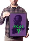 Poster Com Moldura A3 Kobe Bryant Poster Com Moldura A3 Kobe Bryant
