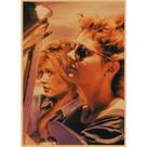 Pôster com pintura de filme vintage retrô de Thelma e Louise 30x42cm