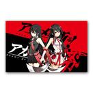 Pôster com pintura de parede e arte de parede Akame ga Kill Anime 40x60cm
