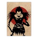 Pôster com pintura Death Note Ryuk Anime Vintage 40x60cm
