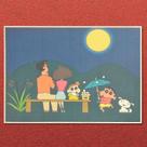 Pôster Crayon Shin-chan Cute Cartoon 30x42cm, arte de parede