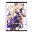 Pôster de anime Genshin Impact Keqing Barbara Mona Klee 40x60cm