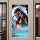 Pôster de anime Picture Wall Art Painting Nezha Reborn 30x60cm