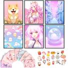Pôster de arte de parede 97 Decor Kawaii Cute Anime 20x25cm SEM MOLDURA