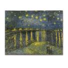 Pôster de arte de parede com imagem Starry Night Over The Rhone 51,5x36cm Pôster de arte de parede com imagem Starry Night Over The Rhone 51,5x36cm