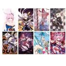 Pôster de arte de parede decorativa Honkais impacts Retro Anime