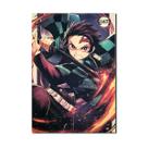 Pôster de arte de parede Demons Slayers Kamado Tanjirou Retro Anime