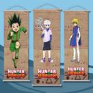 Pôster de arte de parede em tecido Scroll Hunter x Hunter 30 x 75 cm, 3 unidades