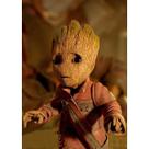 Pôster de arte de parede Guardiões da Galáxia Baby Groot Retro Anime